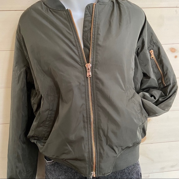 ASOS Jackets & Blazers - {asos} sherpa lined bomber jacket